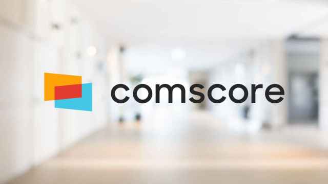 Logo de Comscore en una imagen de archivo.