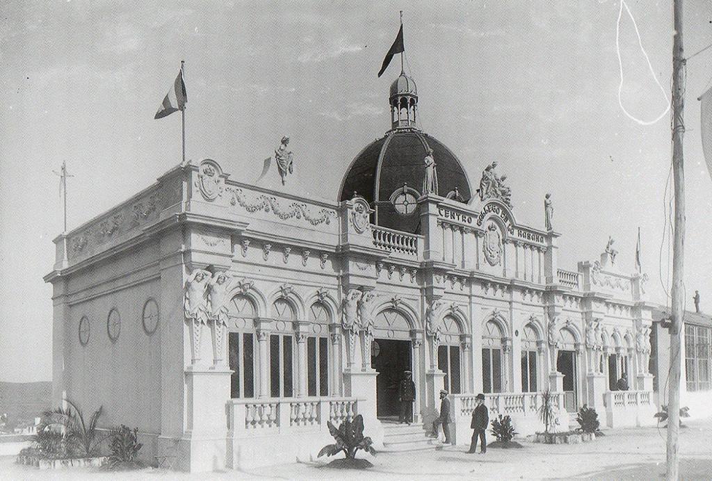 El Pabellón del Centro Gallego de La Habana, una recreación del edificio original (Compostela Verde).