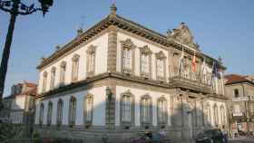 Exterior del ayuntamiento de Pontevedra.