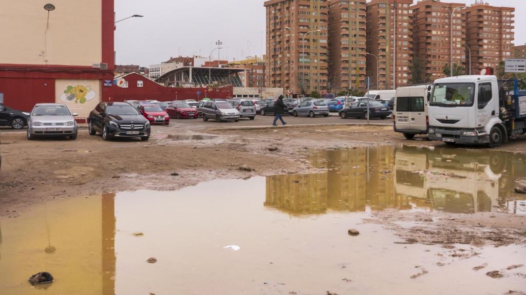 Inmediaciones de la Avenida Blasco Ibáñez junto a El Cabanyal.