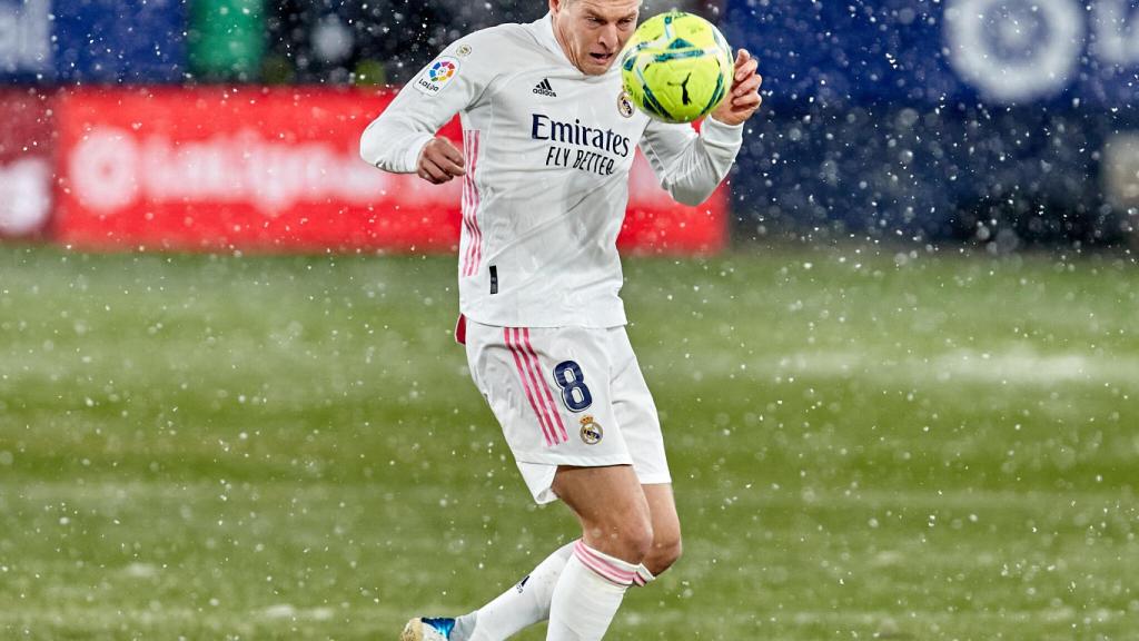 Toni Kroos, en el partido ante Osasuna