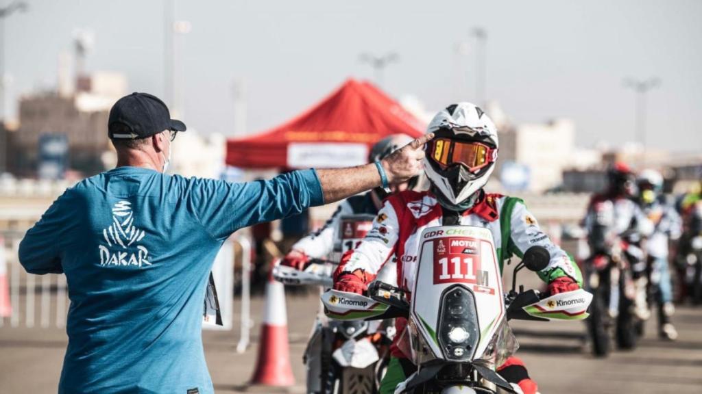 Pierre Cherpin en el Rally Dakar 2021