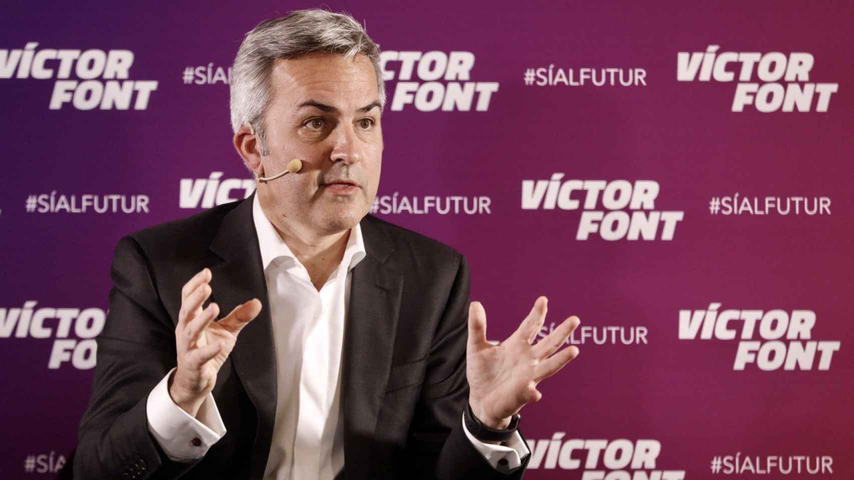 Víctor Font, el socio de Granollers que quiere ser presidente del Barça
