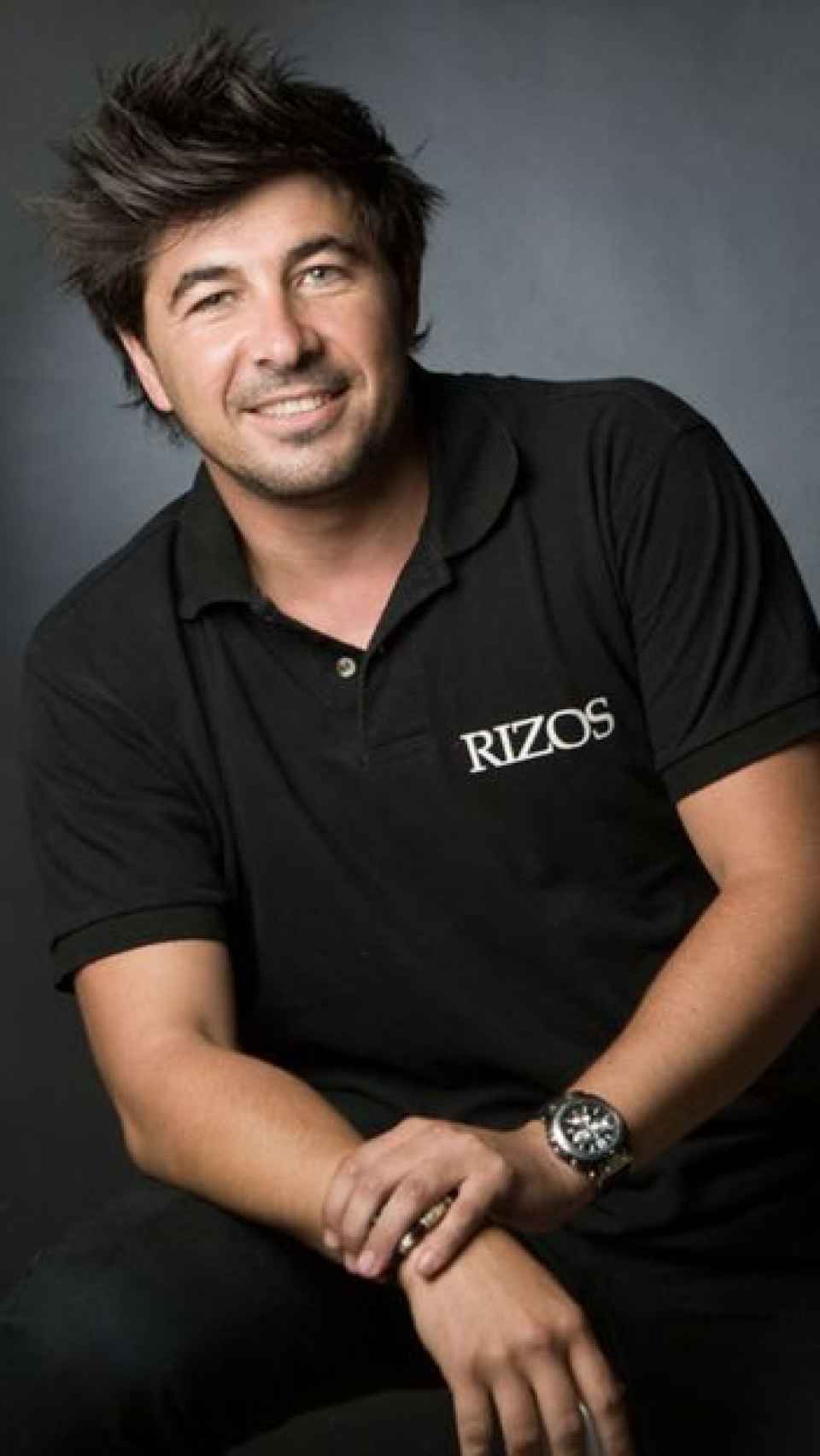 Jairo Alonso en 2012, en su etapa como peluquero de Rizo's.