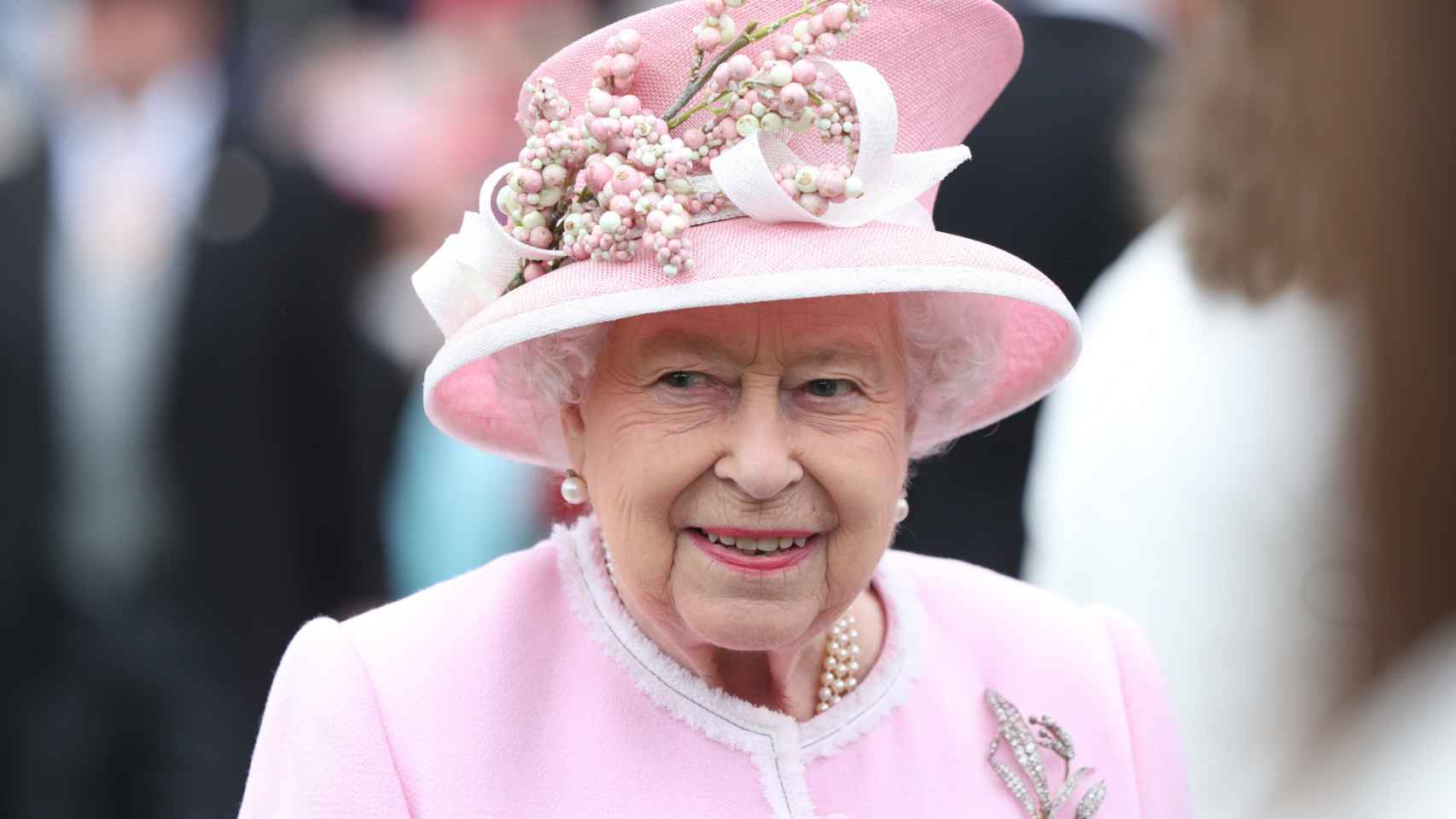 La reina Isabel II de Inglaterra.