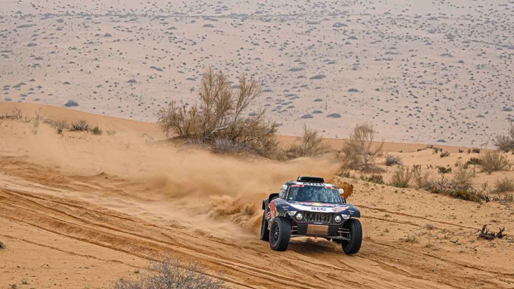 Carlos Sainz en el Rally Dakar 2021