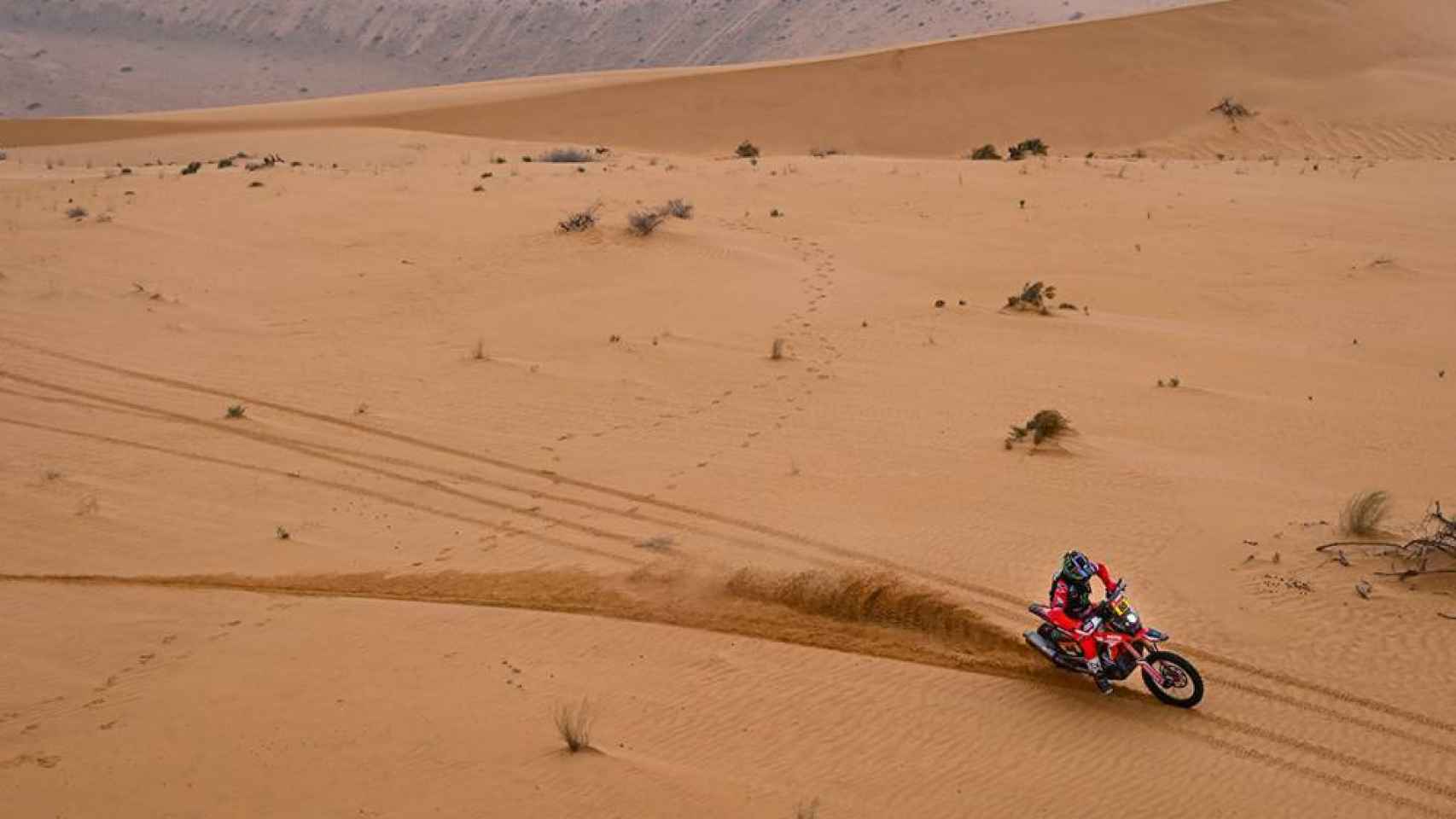 Joan Barreda en la etapa 8 del Rally Dakar 2021