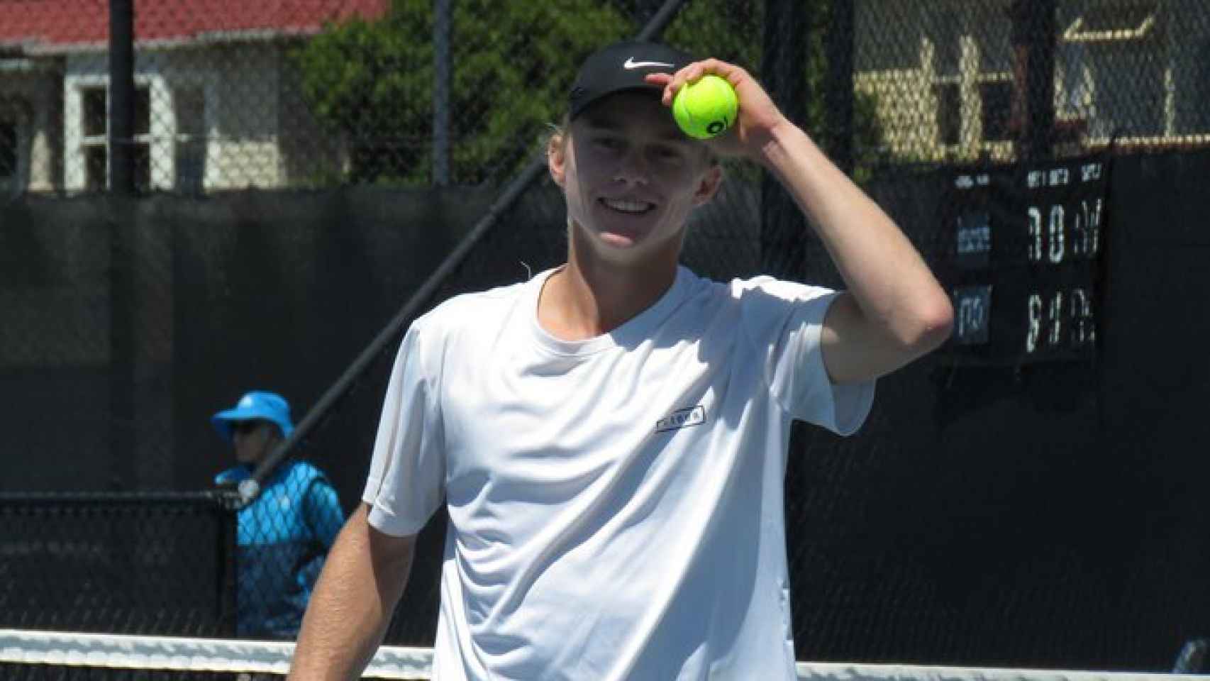 El joven tenista Dane Sweeny