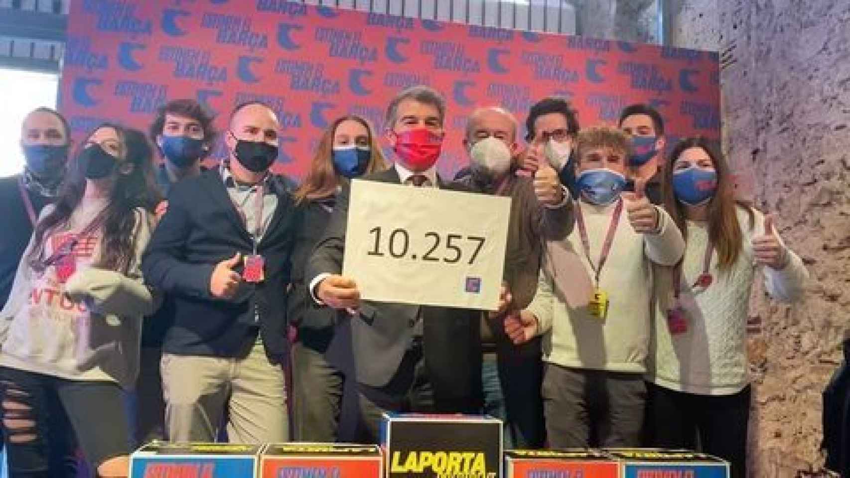 Joan Laporta consigue 10.257 firmas para presentarse a la presidencia del Barcelona