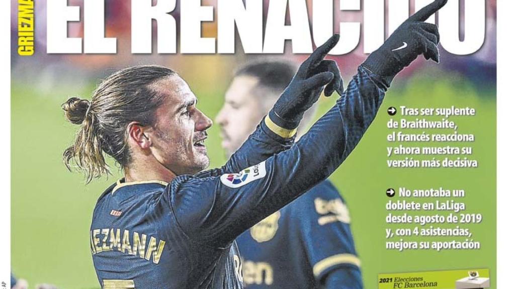 La portada del diario Mundo Deportivo (11/01/2021)