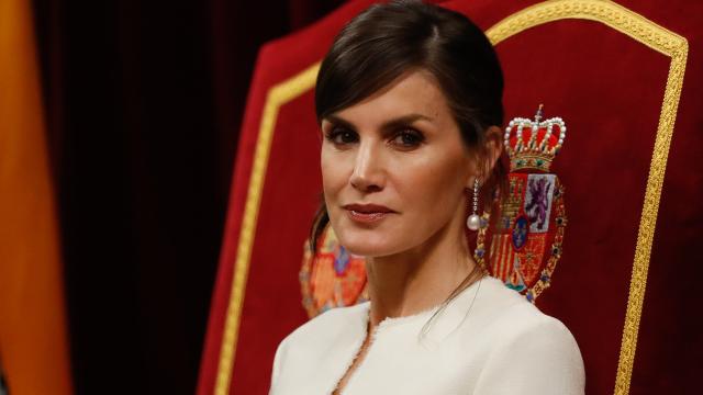 La reina Letizia en el Congreso de los Diputados en enero de 2020.