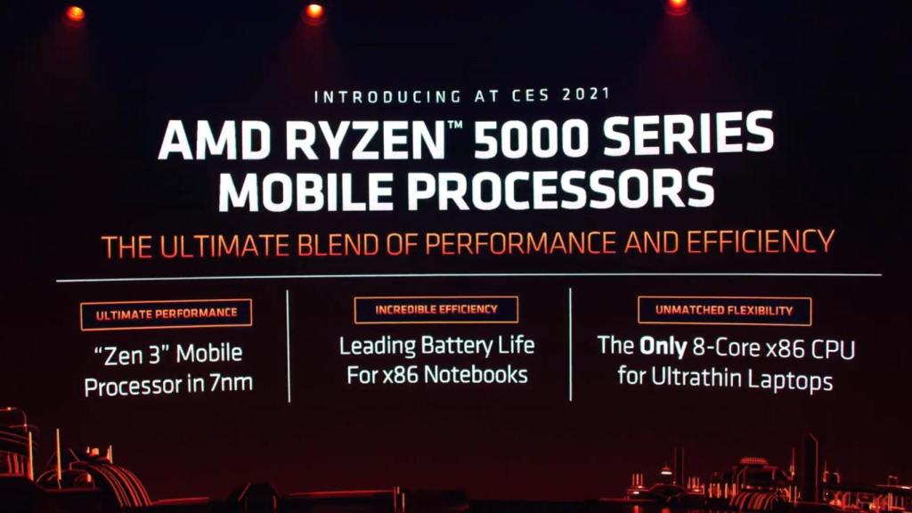Nuevos AMD Ryzen para portátiles