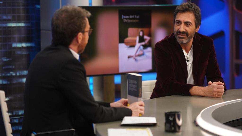 Juan del Val, este martes en 'El Hormiguero' junto a Pablo Motos.