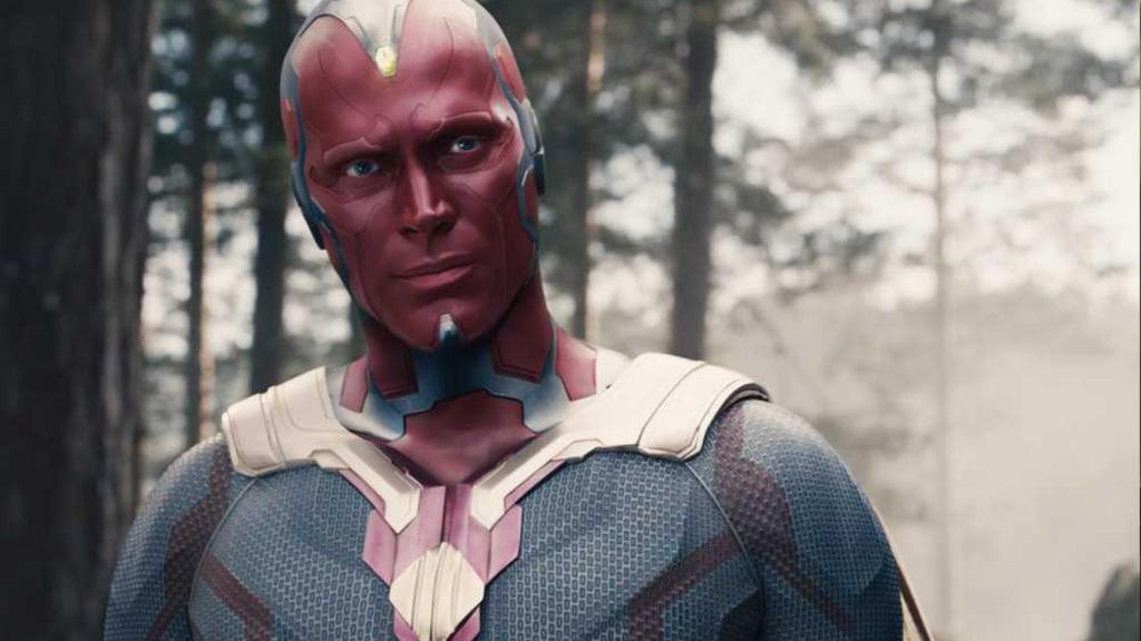 Vision en  'Vengadores: Infinity War'