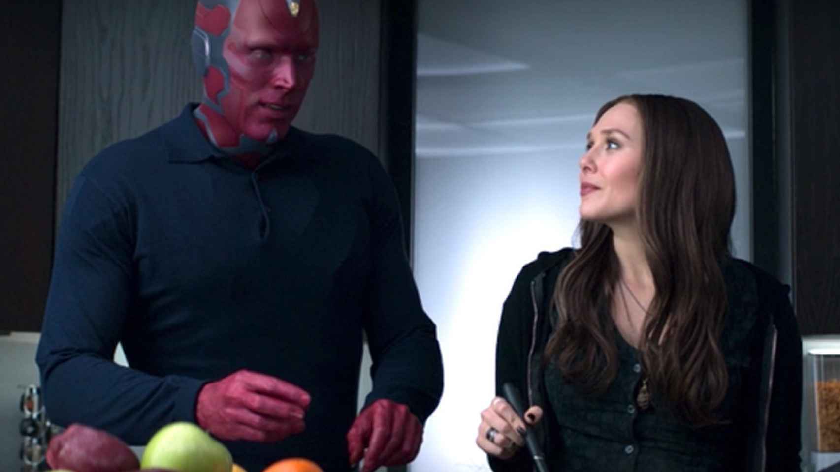 Wanda y Vision en 'Capitán América: Civil War'.
