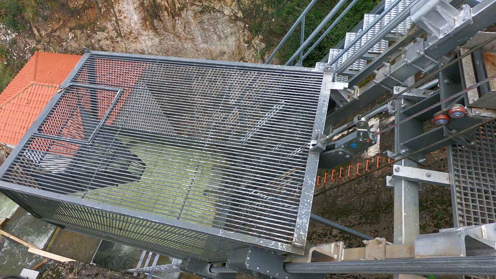 El ascensor del río Nansa para salvar la presa de Palombera. Foto: ACCIONA.