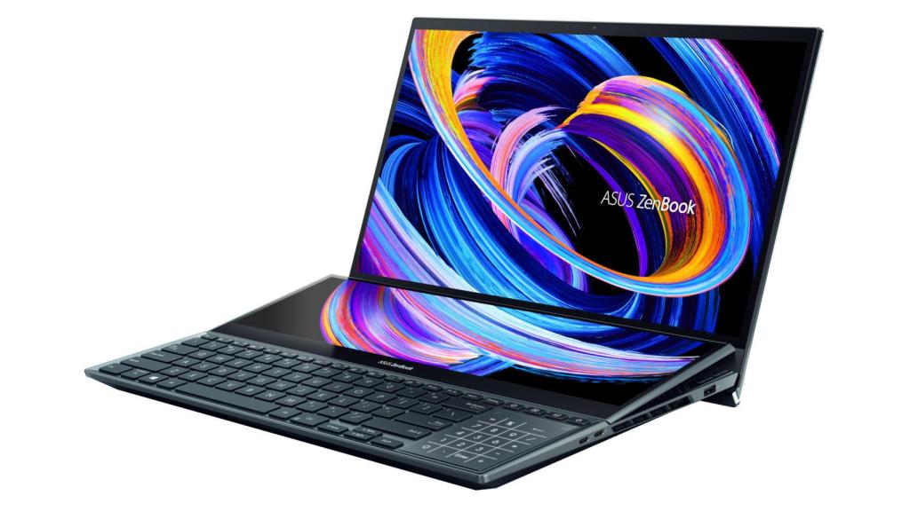 Algunos portátiles como el ZenBook Pro Duo usan pantallas OLED