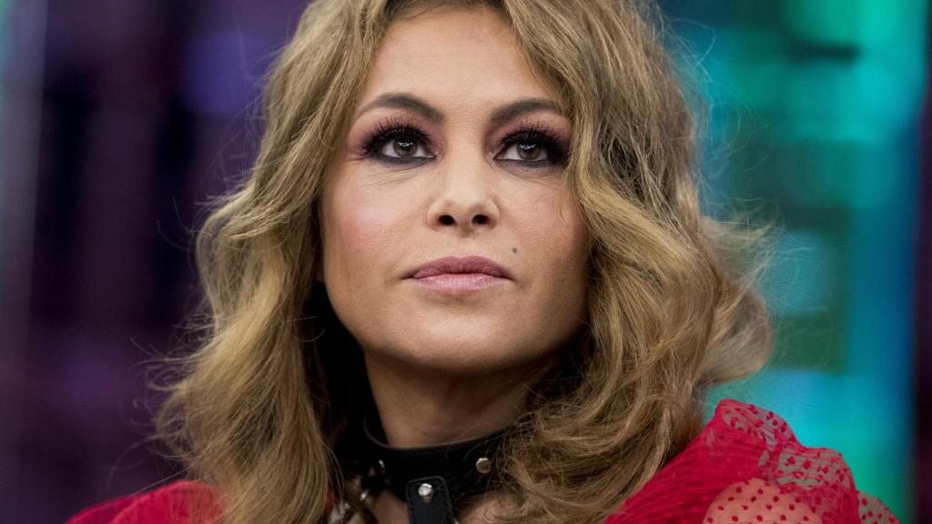 Paulina Rubio, durante su visita a 'El Hormiguero', en 2019.