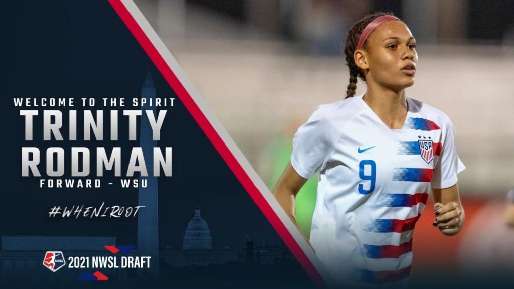 El montaje de Washington Spirit para recibir a Trinity Rodman