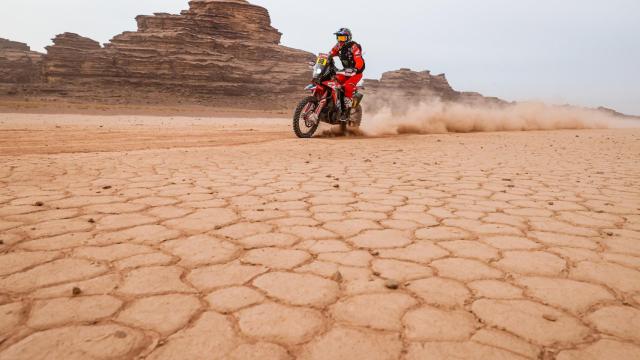 Joan Barreda, en el Rally Dakar 2021. Foto: Twitter (@dakar)