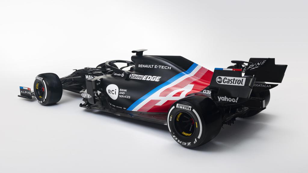 El nuevo Alpine F1 de Fernando Alonso, en su primer diseño