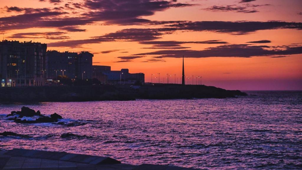 Atardecer en A Coruña