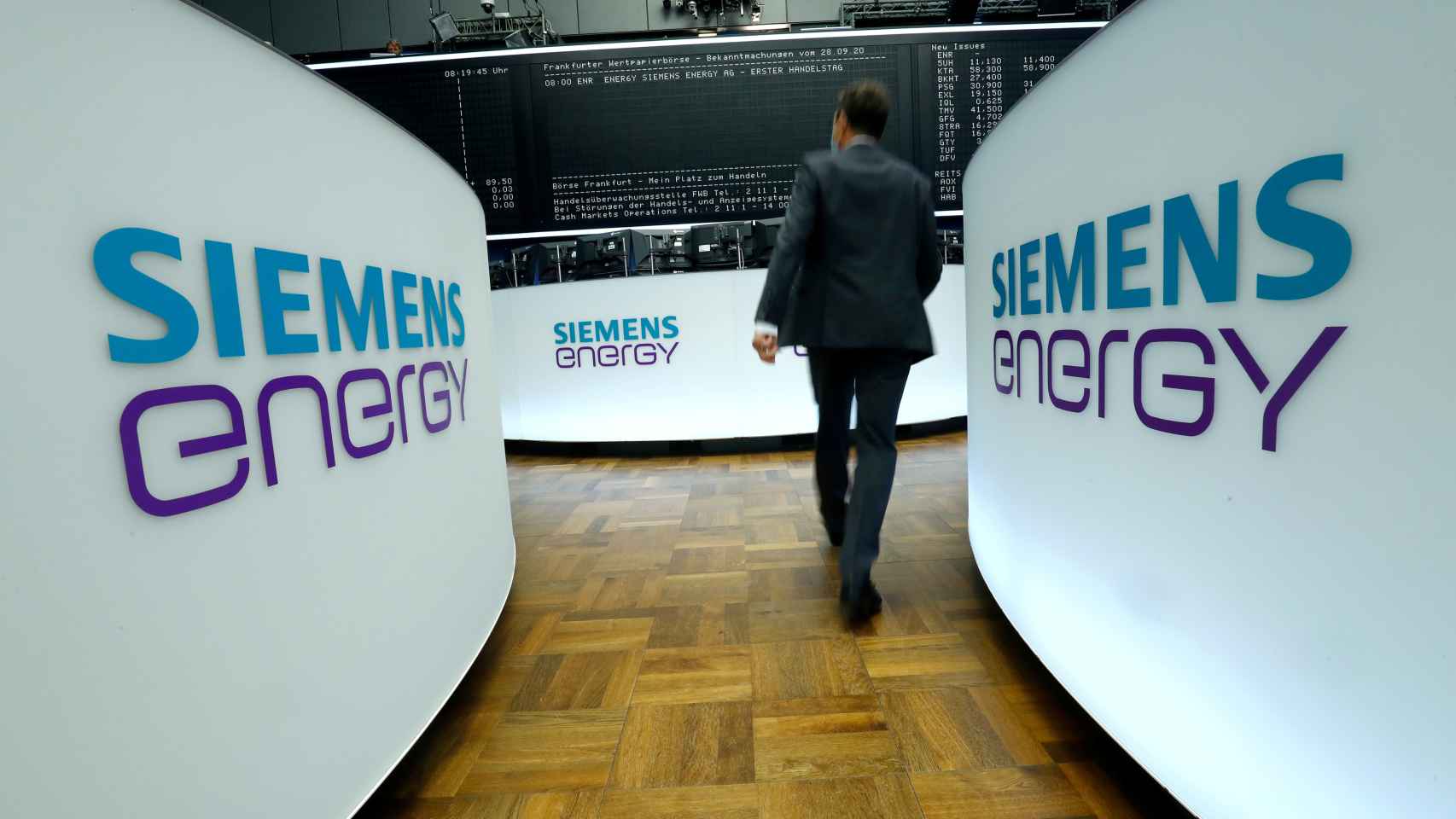 Estreno en bolsa de Siemens Energy, matriz de Siemens Gamesa.