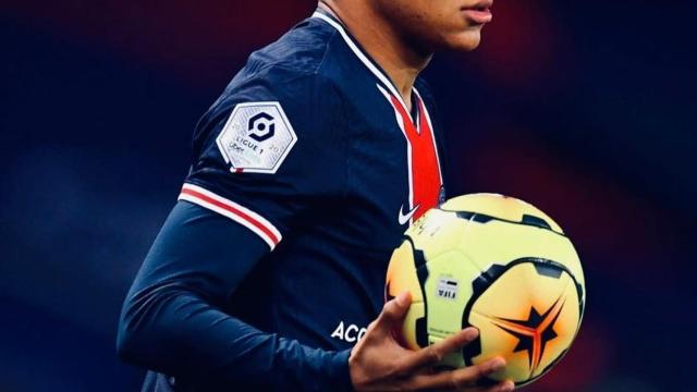 Kylian Mbappé, durante la Supercopa de Francia