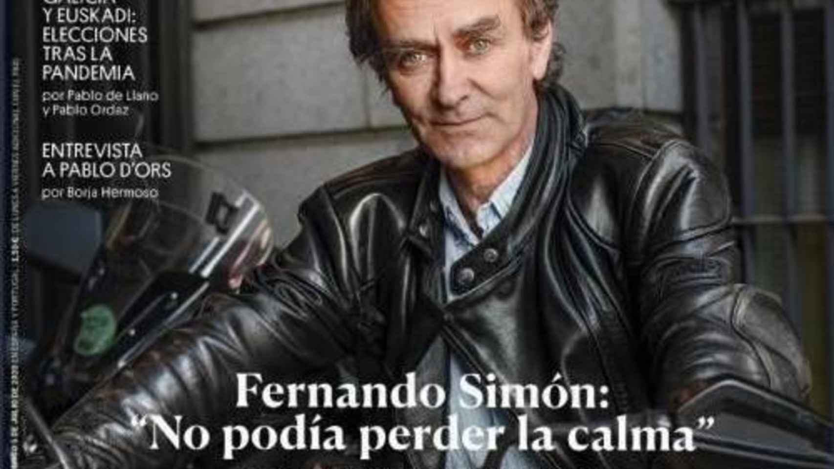 Fernando Simón, en la portada de 'El País Semanal'.