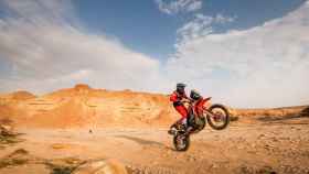 Kevin Benavides, en el Rally Dakar 2021