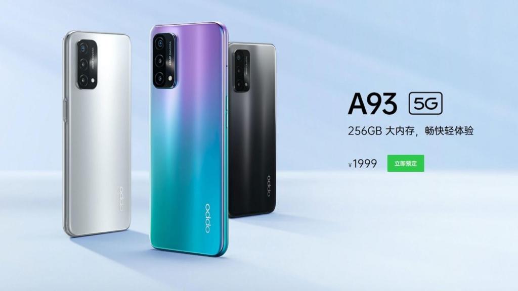 Nuevo OPPO A93 5G: el 5G llega a la gama más económica