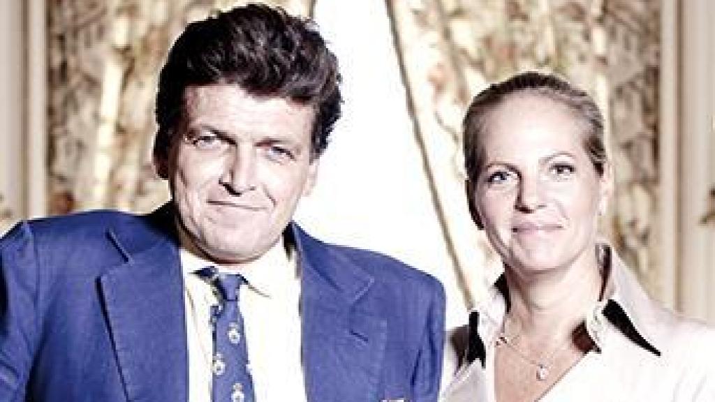 El fallecido Benjamin de Rothschild junto a Ariane de Rothschild.