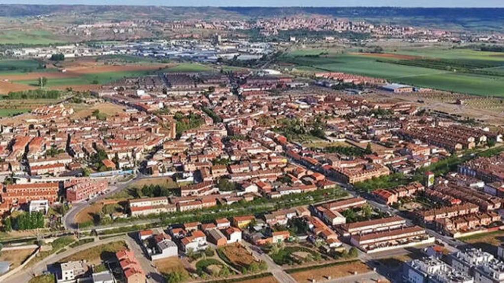 Imagen aérea de Marchamalo