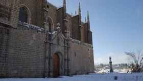 Imagen del monasterio de San Juan de los Reyes tras la nevada