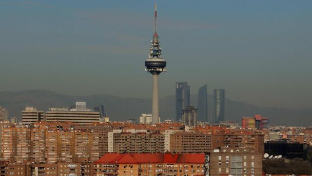 Imagen de archivo de la contaminación provocada por los NOx en Madrid.