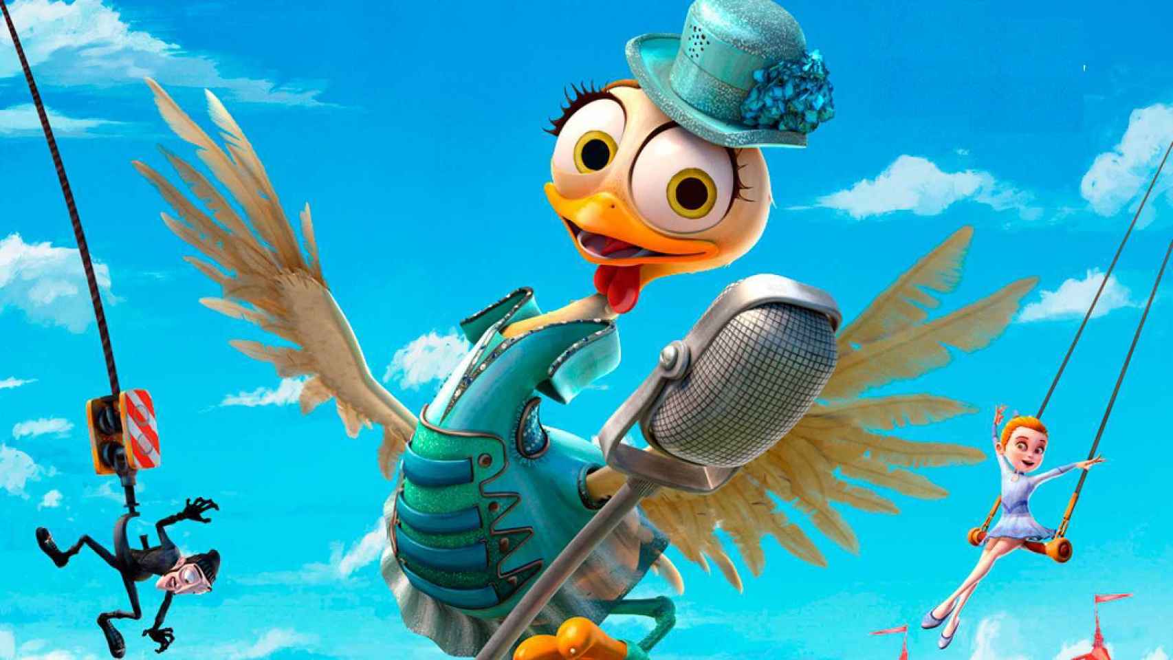 'La gallina turuleca' es la única película de animación nominada este año.