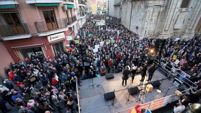 Manifestación de 2019 en Orihuela.