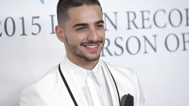 Maluma en un evento en Las Vegas.