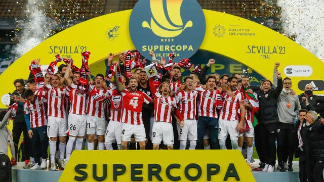 El Athletic, ganador de la Supercopa de España 2021