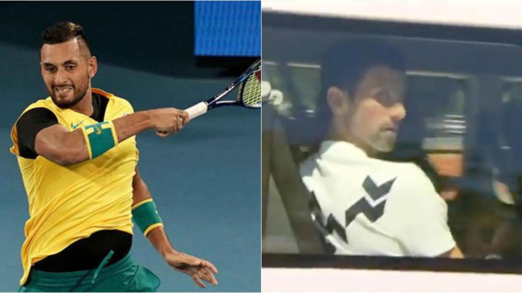 Kyrgios y Djokovic