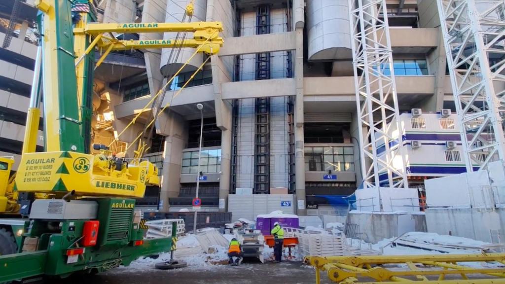 Obras del Bernabéu