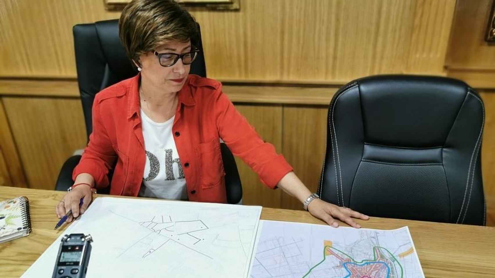La alcaldesa del municipio orensano de Xinzo de Limia, la socialista Elvira Lama.
