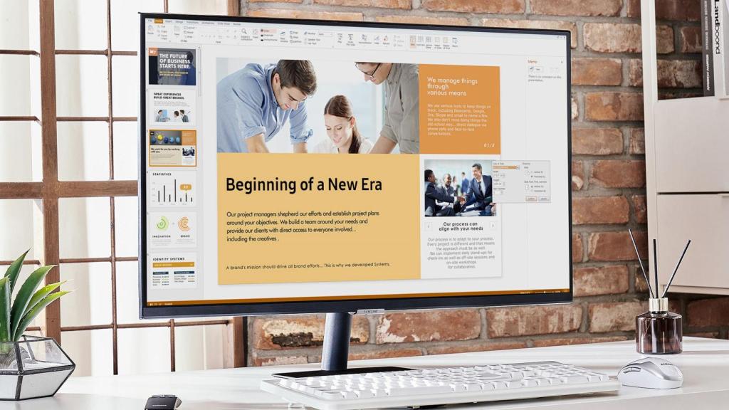 El Samsung Smart Monitor permite usar apps de Microsoft 365