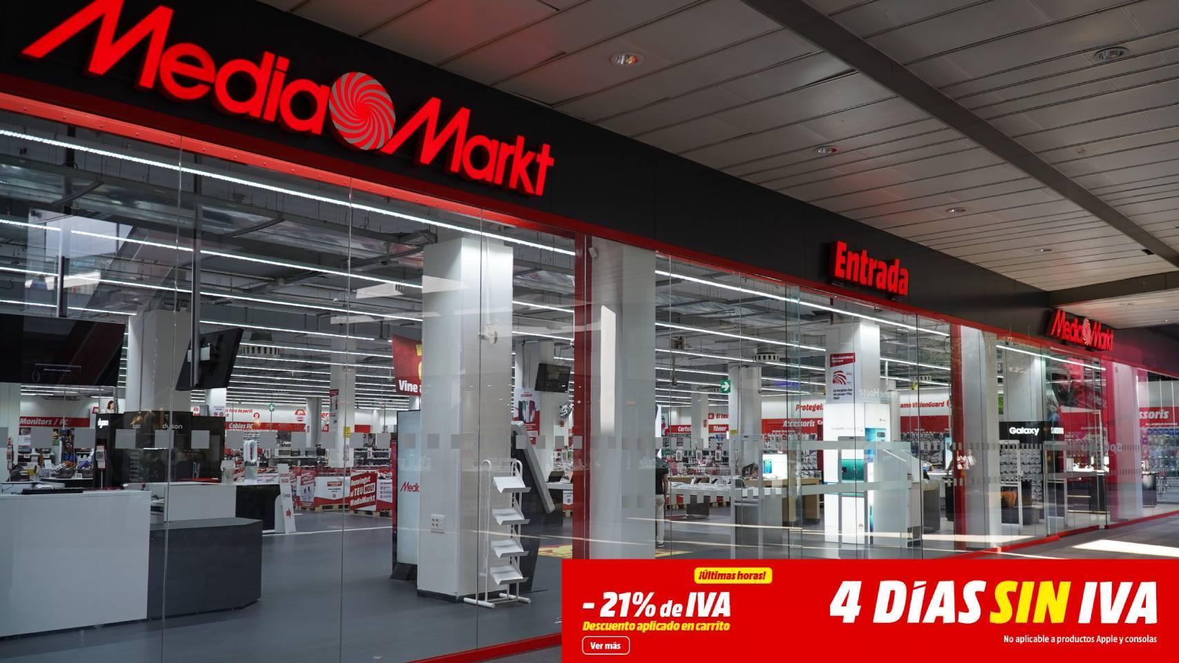 Media Markt lanza sus chollos de última hora de sus días sin IVA.