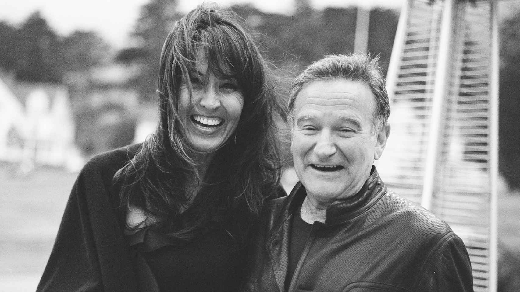 Robin Williams y Susan.