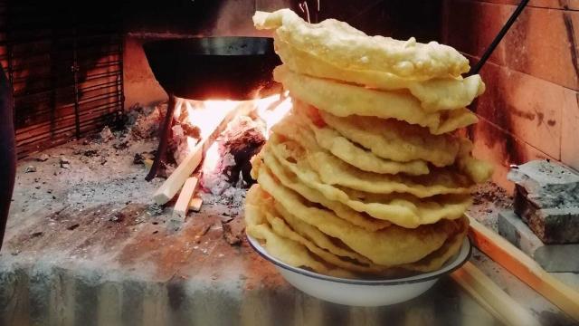 Las tortillas de San Sebastián. Foto: Natalia Campos