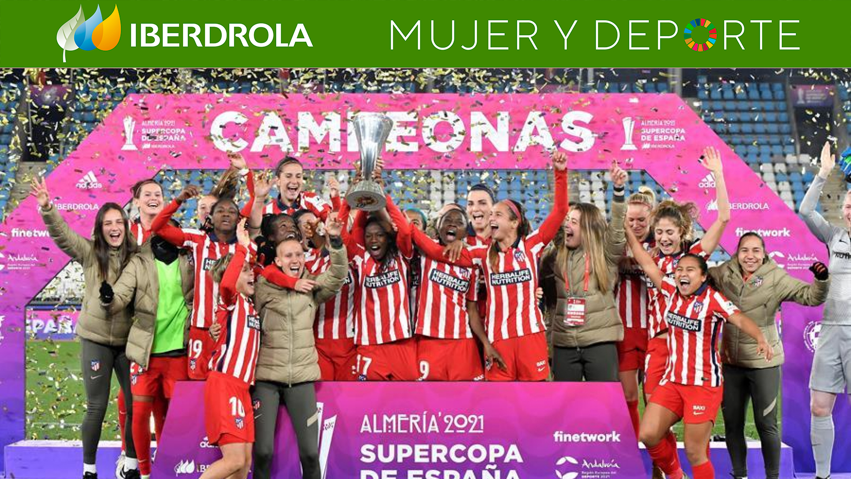 El Atlético de Madrid Femenino, campeón de la Supercopa de España 2021