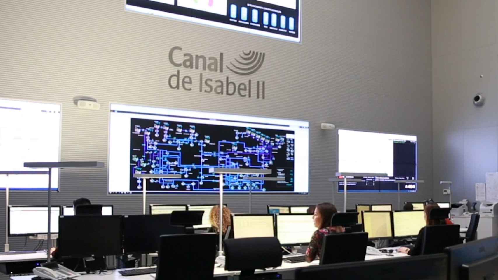 Centro de control del Canal de Isabel II