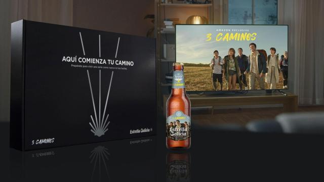 Estrella Galicia crea un pack de visionado para la serie ‘3 Caminos’ de Amazon Prime