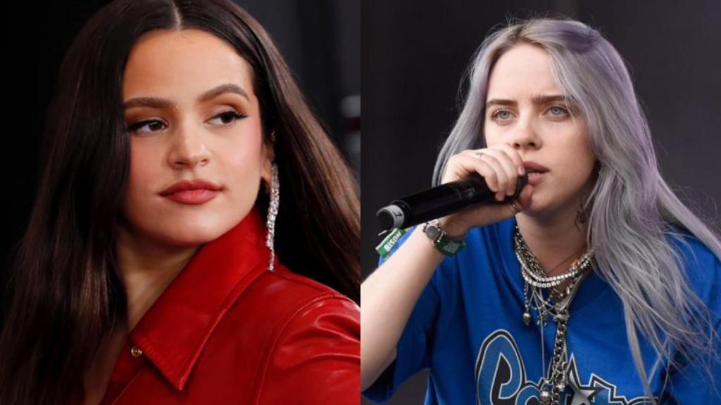 Rosalía y Billie Eilish.